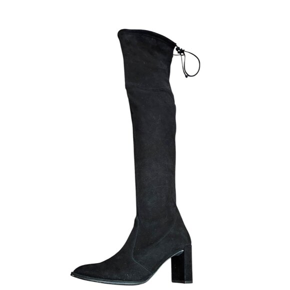 STUART WEITZMAN Landmark Suede Over-The-Knee Boot Size 6.5 - Picture 4 of 16